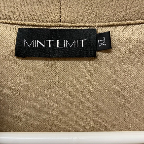 🌸 Tan unlined blazer.  XL.  Excellent used condition. - Picture 7 of 8